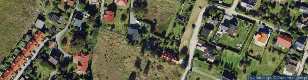 Zdjęcie satelitarne Paprotek ul.