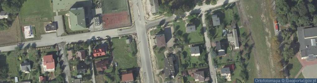 Zdjęcie satelitarne Partyzancka ul.