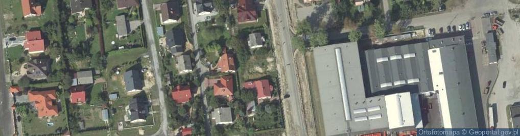 Zdjęcie satelitarne Partyzancka ul.