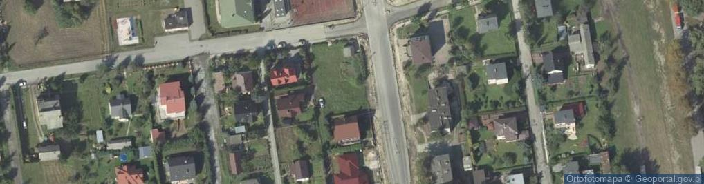 Zdjęcie satelitarne Partyzancka ul.