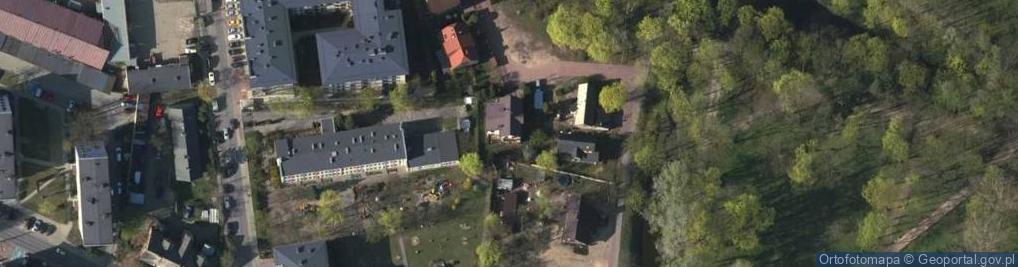 Zdjęcie satelitarne Parkowa ul.