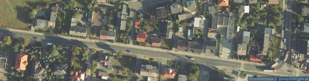 Zdjęcie satelitarne Padniewska ul.