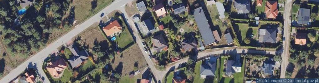 Zdjęcie satelitarne Papuzia ul.