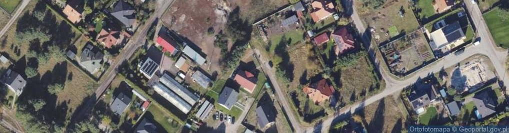 Zdjęcie satelitarne Pawia ul.