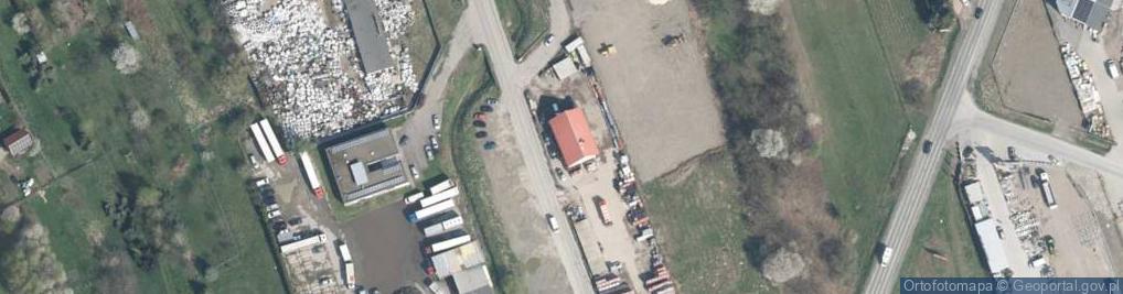 Zdjęcie satelitarne Partyzantów ul.