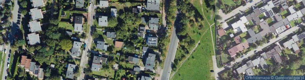 Zdjęcie satelitarne Partyzantów ul.