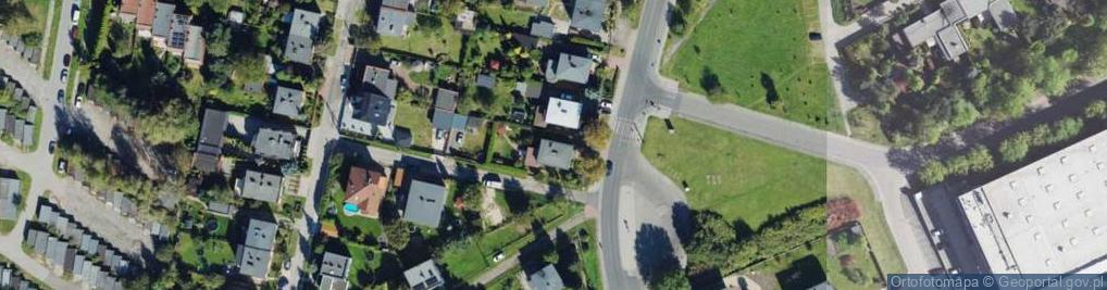 Zdjęcie satelitarne Partyzantów ul.