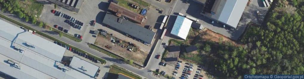 Zdjęcie satelitarne Partyzantów ul.