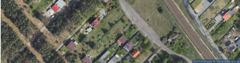 Zdjęcie satelitarne Pawia ul.