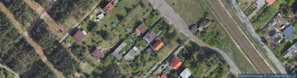 Zdjęcie satelitarne Pawia ul.