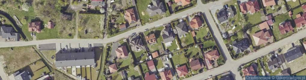 Zdjęcie satelitarne Pamięci Sybiraków ul.