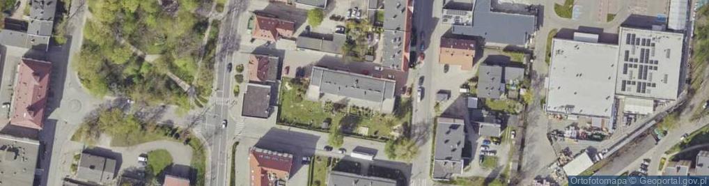 Zdjęcie satelitarne Partyzantów ul.