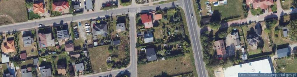 Zdjęcie satelitarne Paprocia ul.