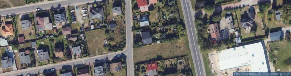 Zdjęcie satelitarne Paprocia ul.