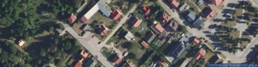 Zdjęcie satelitarne Października ul.
