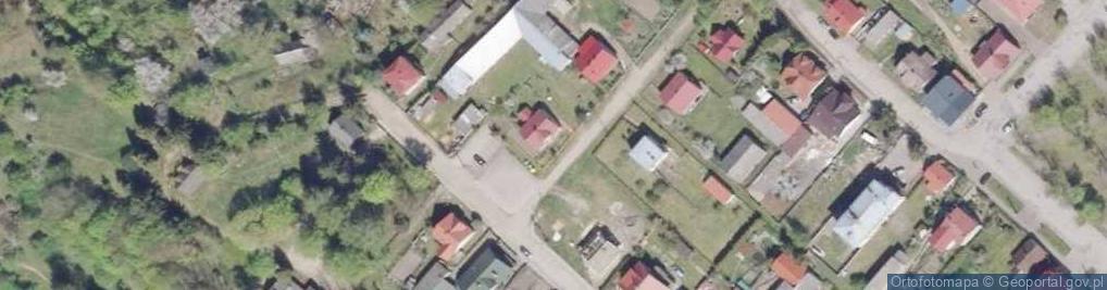 Zdjęcie satelitarne Października ul.