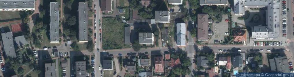Zdjęcie satelitarne Partyzantów ul.