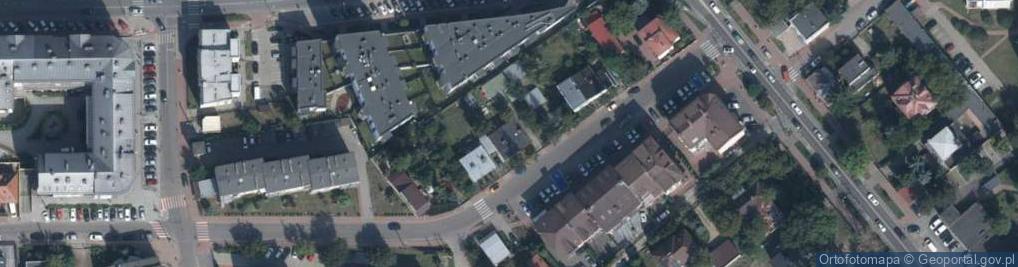 Zdjęcie satelitarne Partyzantów ul.