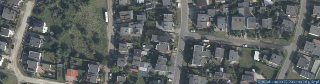 Zdjęcie satelitarne Paprocka ul.
