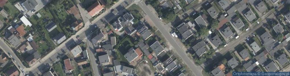 Zdjęcie satelitarne Paprocka ul.