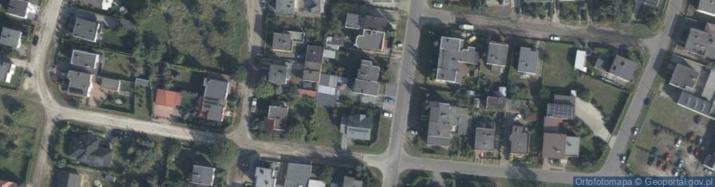 Zdjęcie satelitarne Paprocka ul.