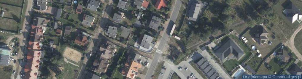 Zdjęcie satelitarne Paprocka ul.