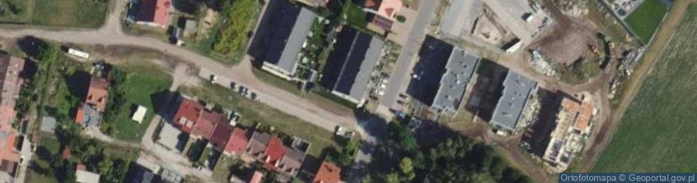 Zdjęcie satelitarne Paprocka ul.