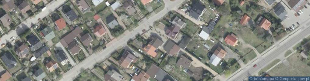 Zdjęcie satelitarne Pasterska ul.