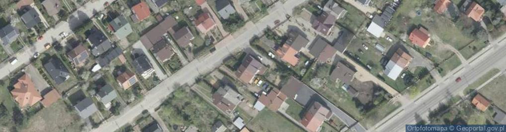Zdjęcie satelitarne Pasterska ul.