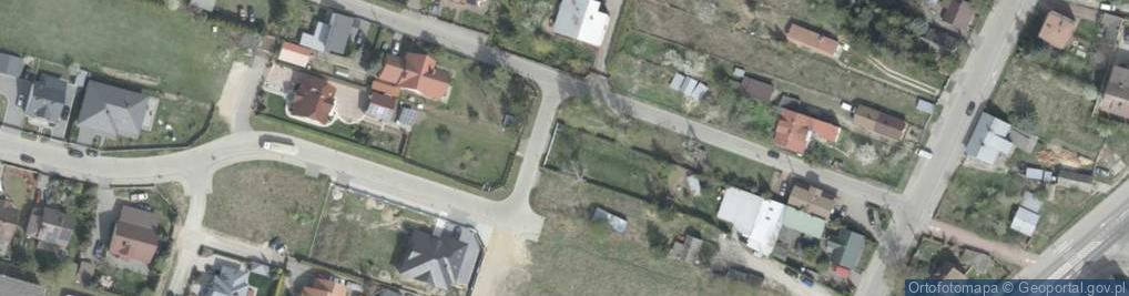 Zdjęcie satelitarne Pawłowskiej Petroneli ul.