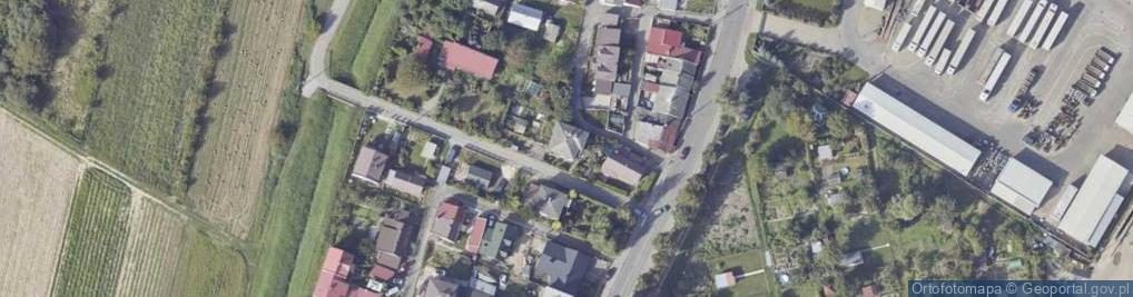 Zdjęcie satelitarne Paulinowska ul.