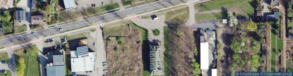 Zdjęcie satelitarne Partyzancka ul.