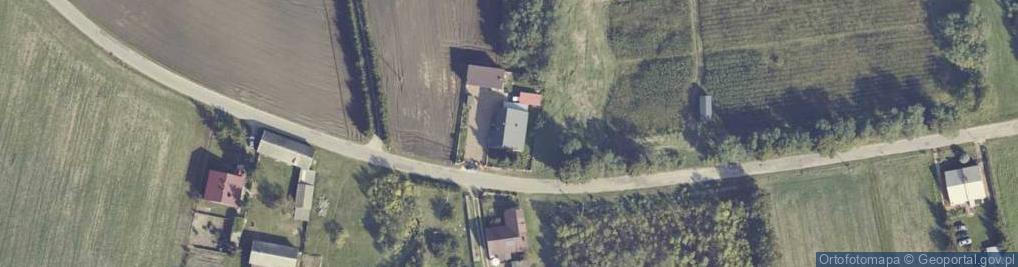 Zdjęcie satelitarne Pąchów ul.