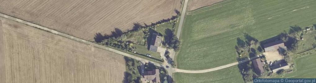 Zdjęcie satelitarne Pąchów ul.