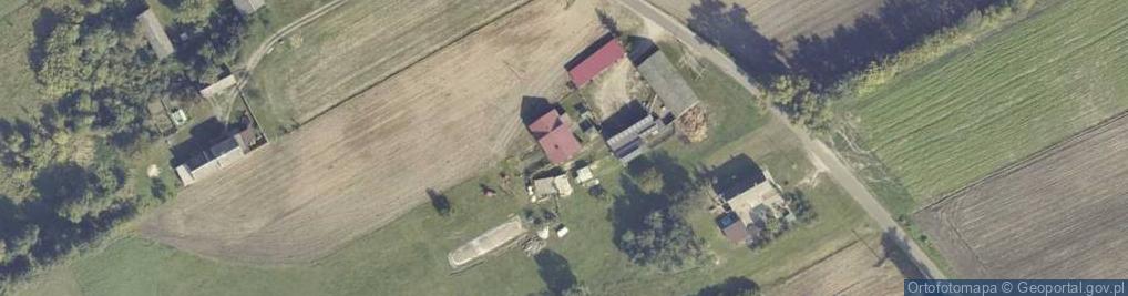 Zdjęcie satelitarne Pąchów ul.