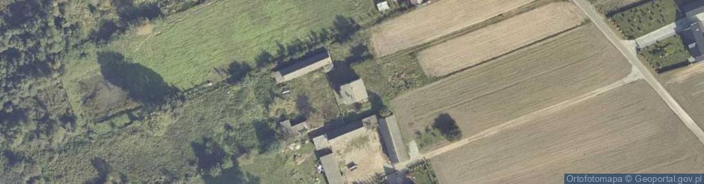 Zdjęcie satelitarne Pąchów ul.