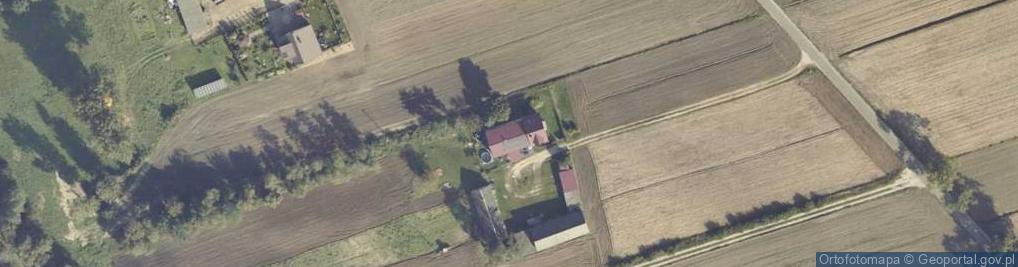 Zdjęcie satelitarne Pąchów ul.