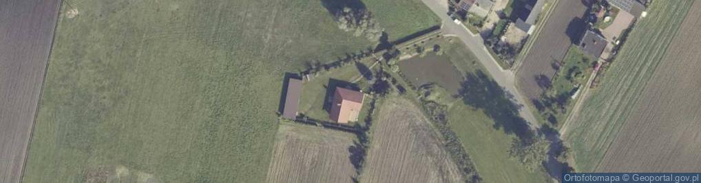 Zdjęcie satelitarne Pąchów ul.