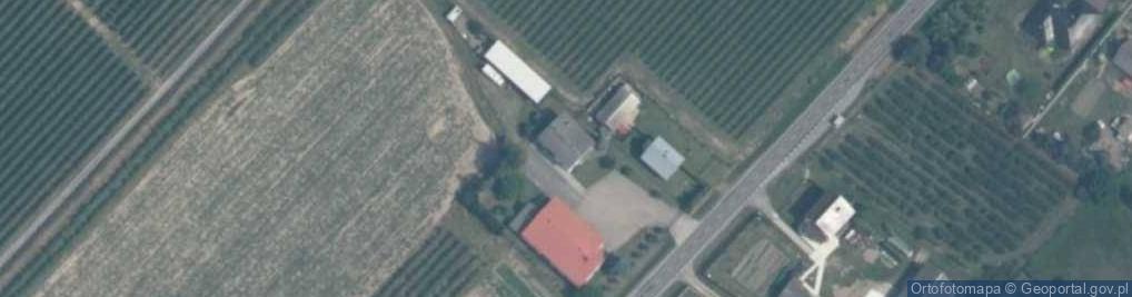 Zdjęcie satelitarne Palczew-Parcela ul.