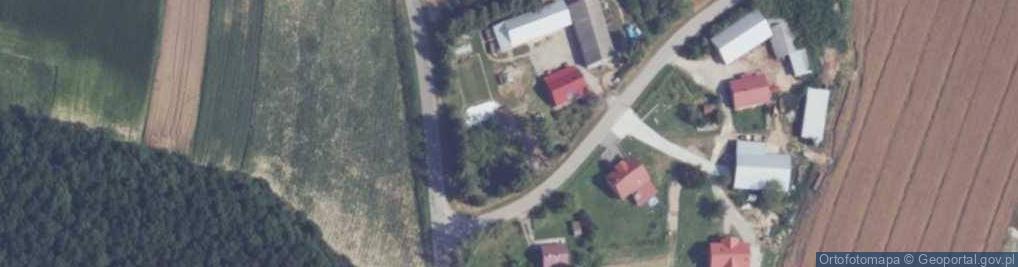 Zdjęcie satelitarne Pamięcice ul.