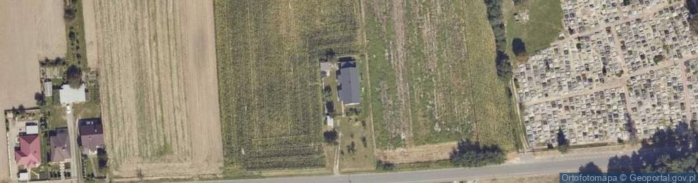 Zdjęcie satelitarne Pamięcin ul.