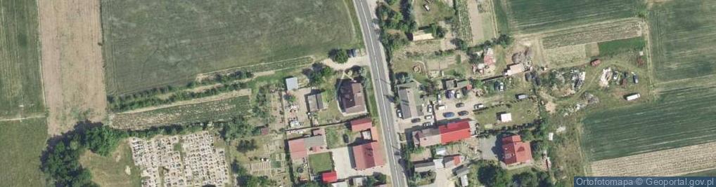 Zdjęcie satelitarne Pamięcin ul.