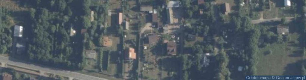 Zdjęcie satelitarne Paplin ul.