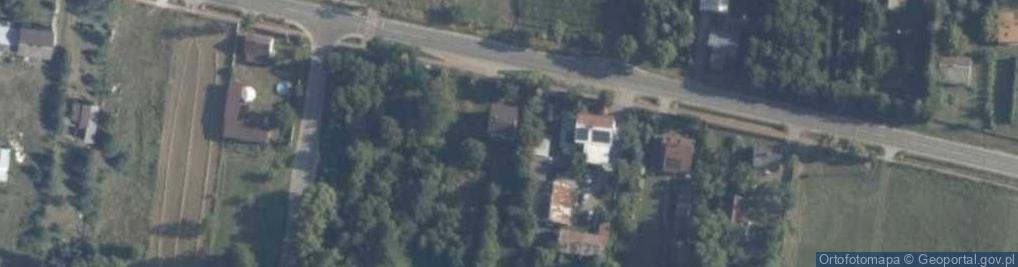 Zdjęcie satelitarne Paplin ul.