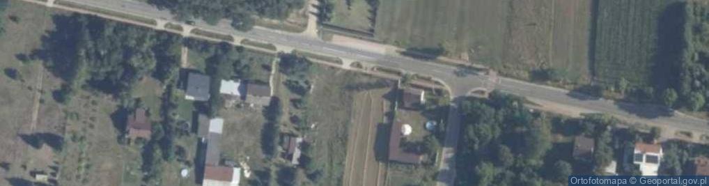 Zdjęcie satelitarne Paplin ul.