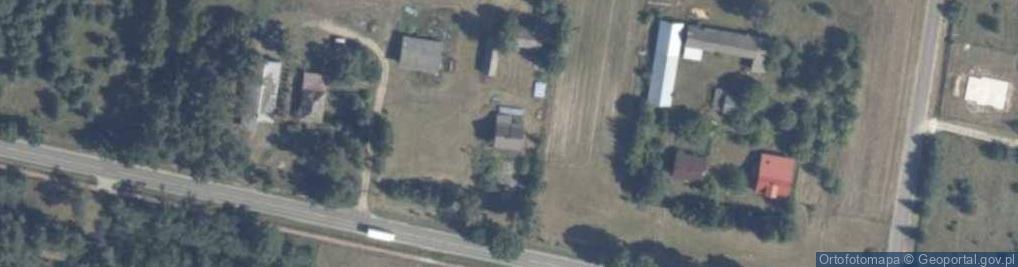 Zdjęcie satelitarne Paplin ul.