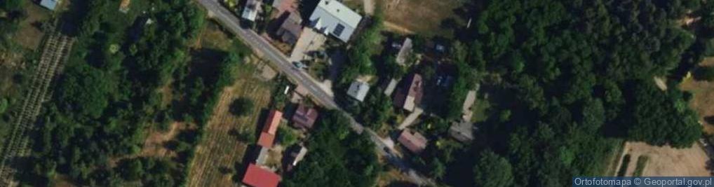 Zdjęcie satelitarne Paplin ul.