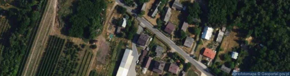 Zdjęcie satelitarne Paplin ul.