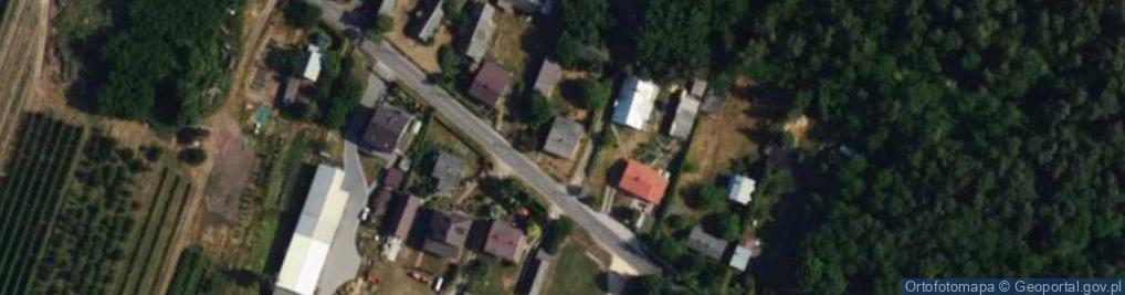 Zdjęcie satelitarne Paplin ul.