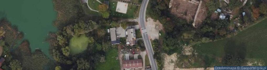 Zdjęcie satelitarne Papowo Biskupie ul.